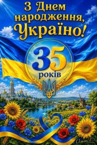 35 років НЕЗАЛЕЖНОСТІ УКРАЇНИ